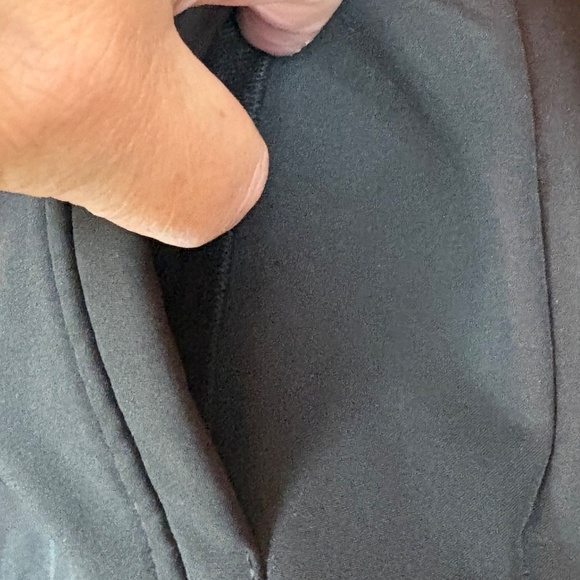 Soft Shell Mixed Media Boys Black Winter Jacket with Zip Off Hood; Size 7 - Picture 7 of 14